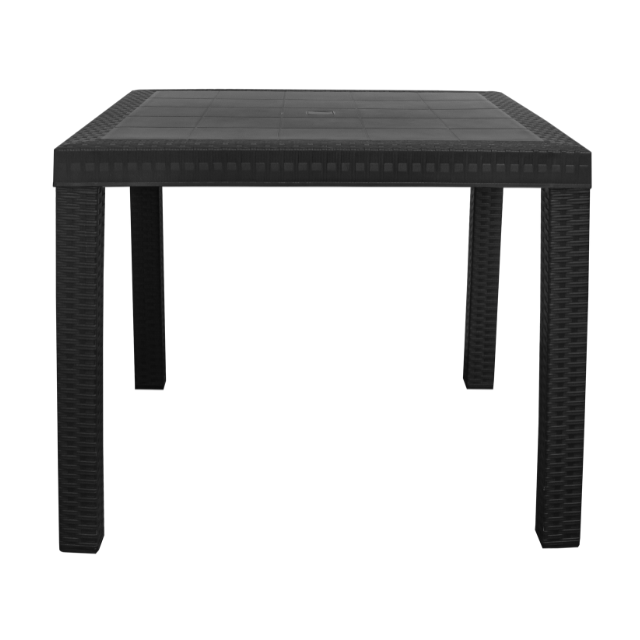 MESA PLAS CUA 89X89CM CAFE ETERNA RATAN SANCHIA 30811