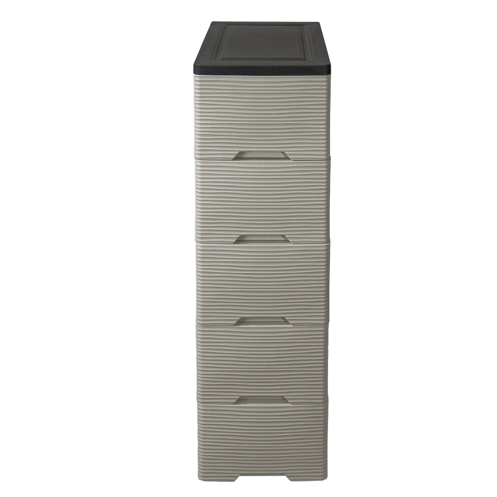 GAVETERO PLAS COMPACTO 5 GAV 26X40X110.6 CM BEIGE TINY SANCHIA