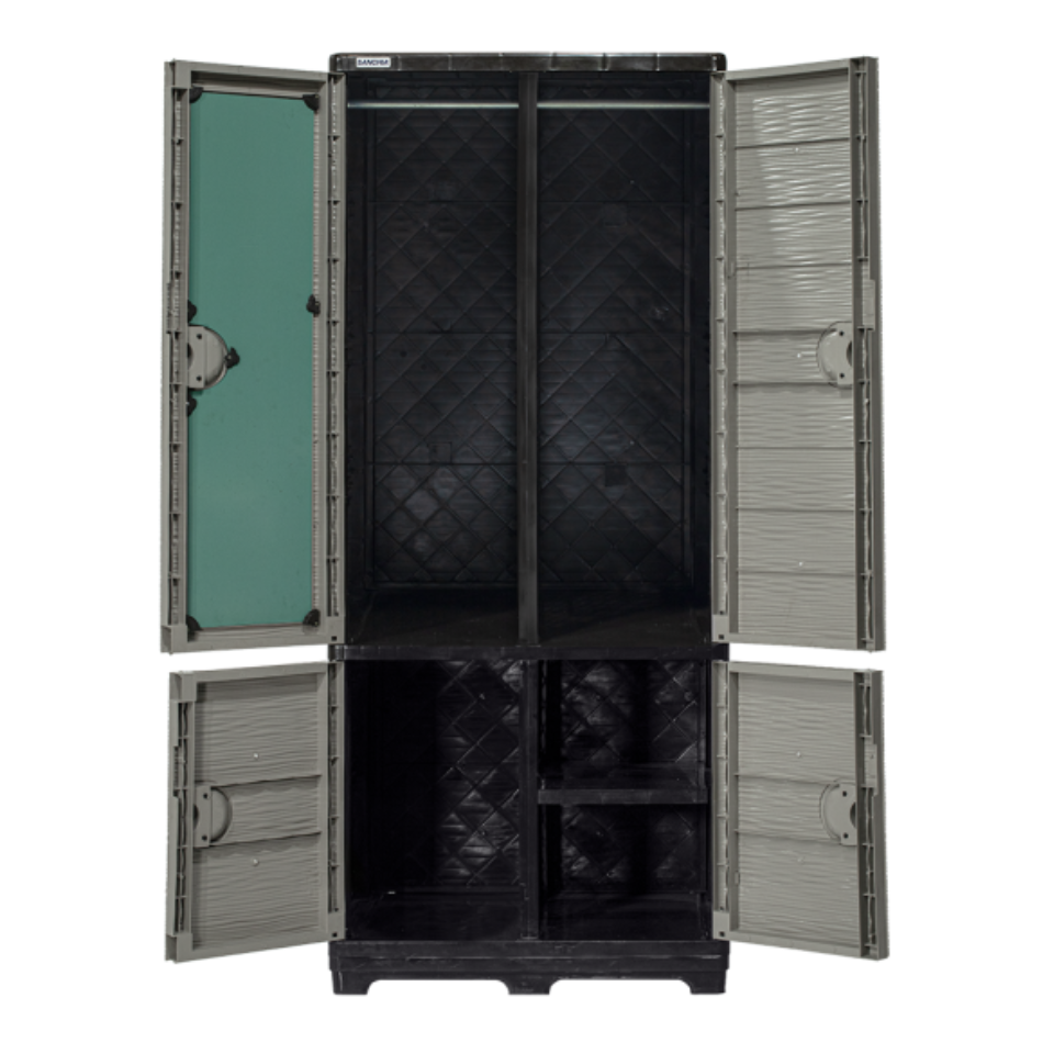 CLOSET T/ROPERO JUMBO DUNAS C/ESP 4 PTAS BEIGE SANCHIA