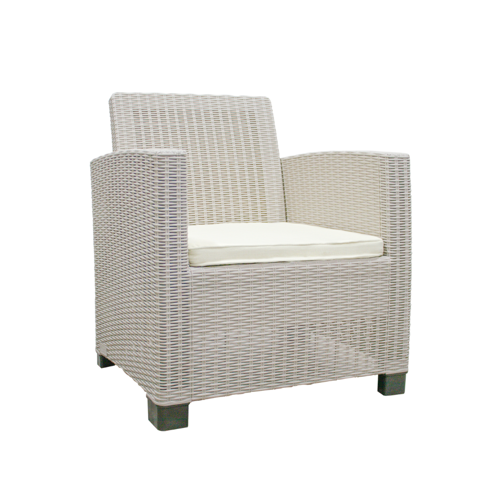 JUEGO SALA DOBLE 2-1-1 BEI C/MESA/COJ BEI ALAMO SANCHIA 18542601