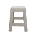 BANCO PLAS PETATILLO RATAN ALTO BEIGE SANCHIA 40626