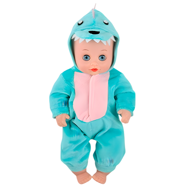 MUÑECA DORMILONA C/PEPE C/CUNA ARMABLE+ACCES BOL BB-02-8189