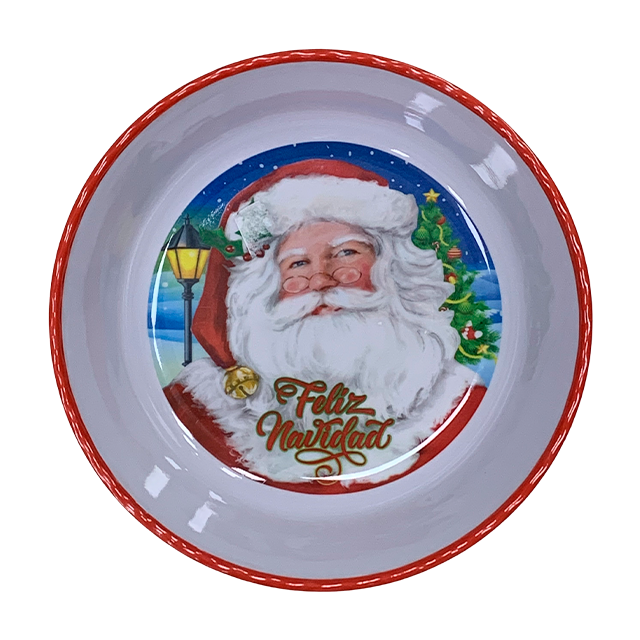 ENSALADERA MELA DECO NAVIDAD 8510