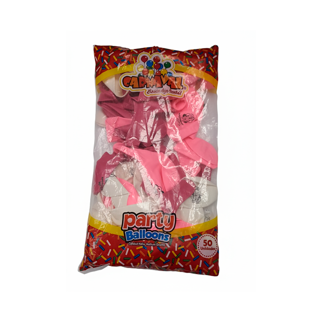 GLOBO 7 FELIZ CUMPLEAÑOS 50 PZ 102510