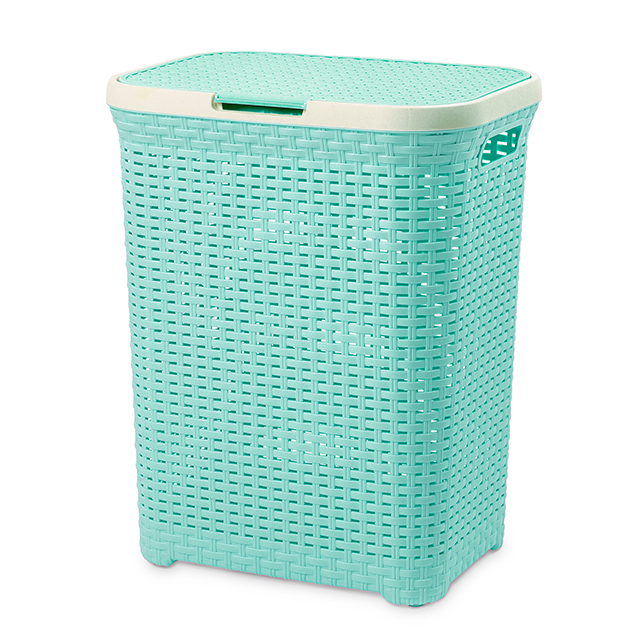 CESTO PLAS 60 LT MOD RATAN GDE REYPLAST CTX250000