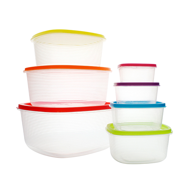 SET 7 PZ ENVASES PLAS C/T COL SURT WINDROSE  723-12330