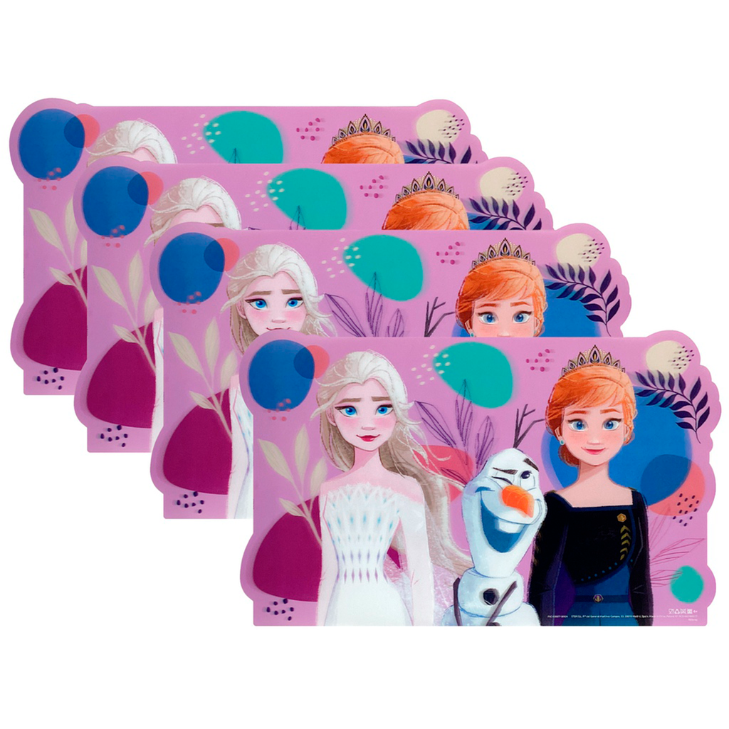 INDIVIDUAL PLAS 44.5X30 CM C/DISEÑO FROZEN DISNEY 744-74221