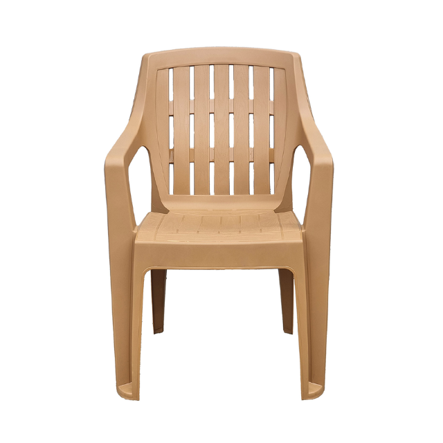 SILLA PLAS BALI C/B RESP RAY VERT MOCCA GUATEPLAST AR011446-MCC-0