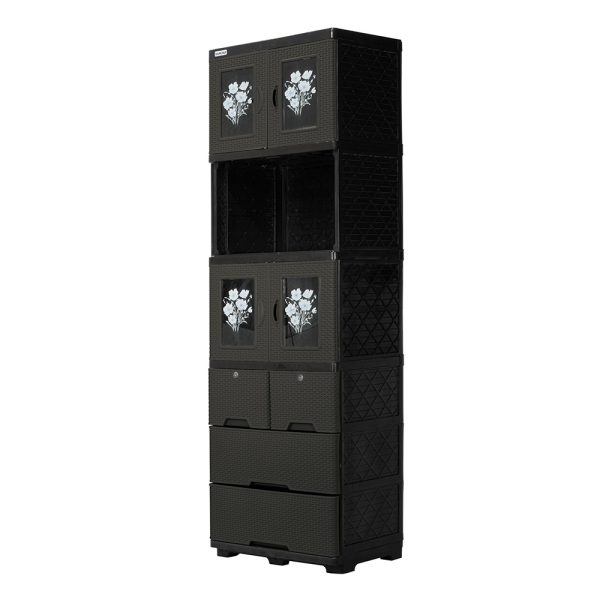 CHINERO PLAS PLUS RATAN 4 GAV 2 C/LLA C/4 PTAS VID DECO 186X60X40 CM CF SANCHIA