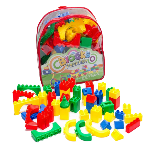 BLOQUE/LEGO MIX COL SURT MOCHILA CASAMAS 1531