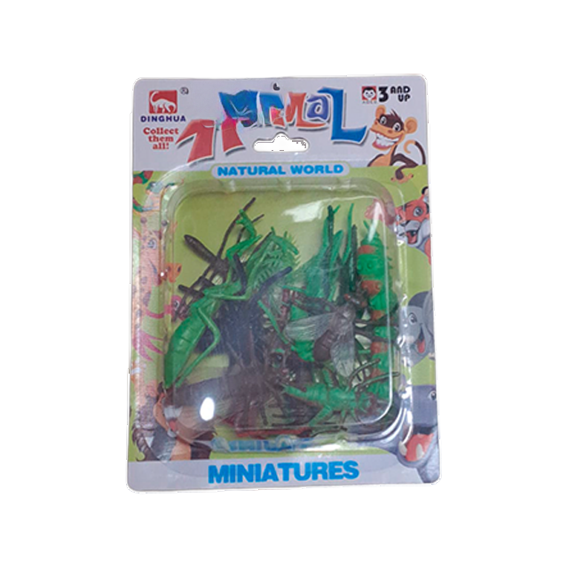 JUEGO 12 INSECTOS PLAS 2" SURT+1 ARBOL CASAMAS 1498