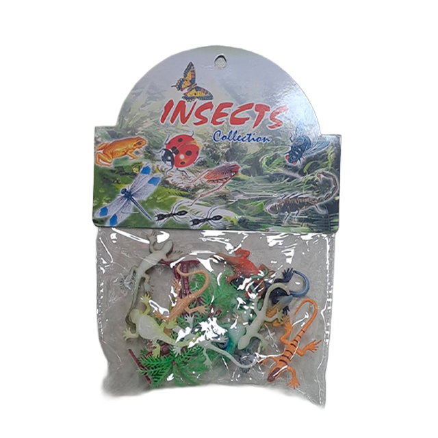 JUEGO 12 LAGARTIJAS 2"+ARBOLES SURT CASAMAS 1501