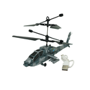 HELICOPTERO MILITAR CAJA 22X14 CM BATERIA RECARGABLE GIGI