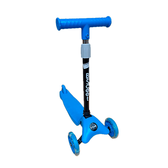MINI SCOOTER RUEDAS C/LUCES AZUL B-SCOOT BLSCOOT01/45619