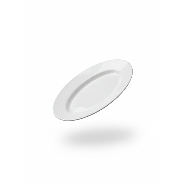 BOQUERO OVALADO PORCELANA 8" 8856