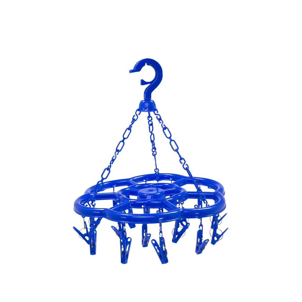 COLGADOR P/ROPA 18 GANCHOS FLOR GUATE AR011972 SUR