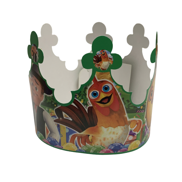 CORONA INFANTIL GRANJA ZENON 12 PZ