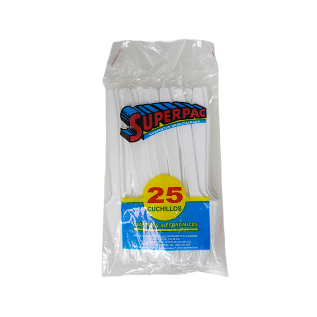 CUCHILLO DESE BL 25 UNI SUPERPAC 102055