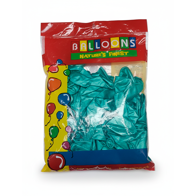 GLOBO 11 METAL VERDE MENTA 100 PZ NATURES FINNES 11/701638