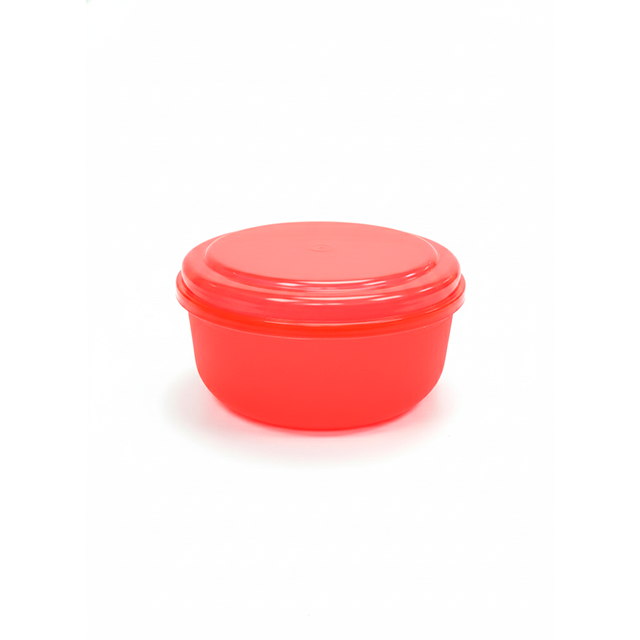 HERMETICO RED FLOURECENTE CAMPING BOWL  Z PLASTIC