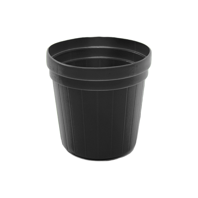 MACETA PLAS 9 NEGRA SALVA 0356 3810