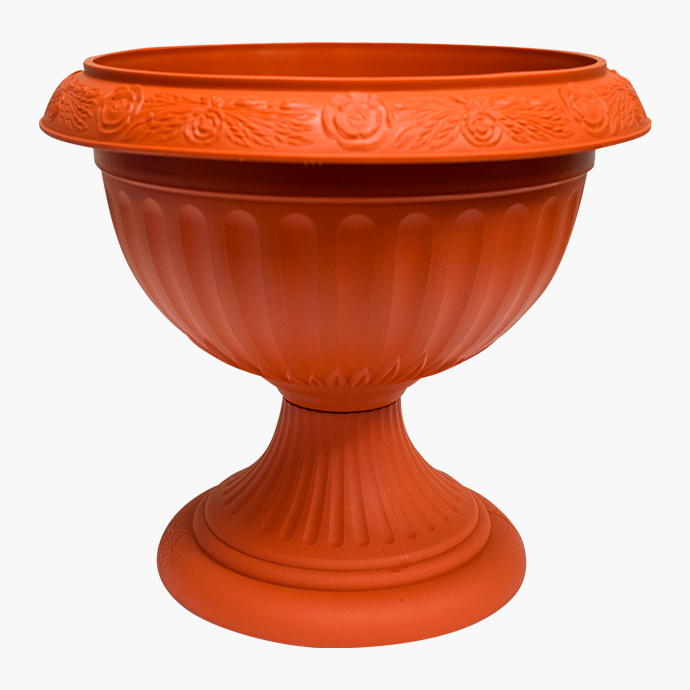 MACETA PLAS ROSA GDE C/PEDESTAL REYPLAST MCX021000