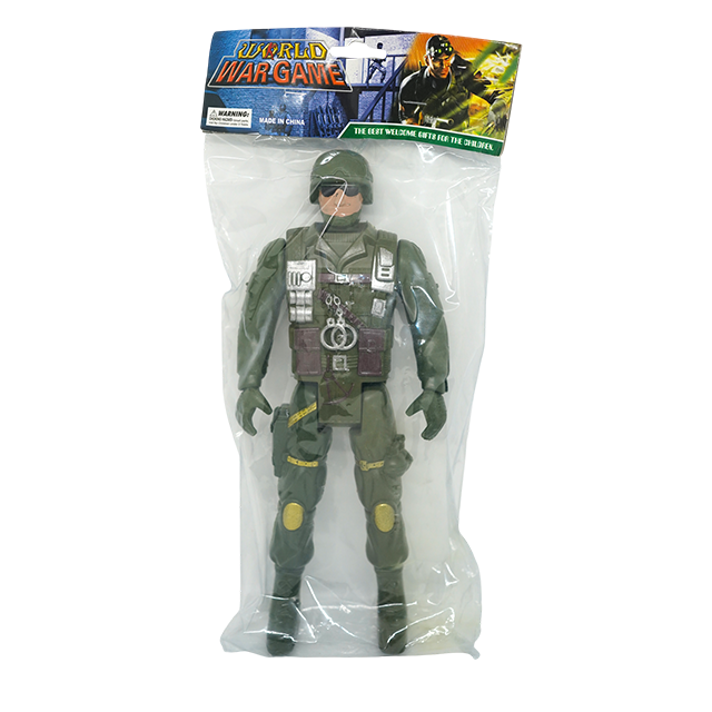 MUÑECO POLICIA PLAS 28 CM BOL 841 / 498