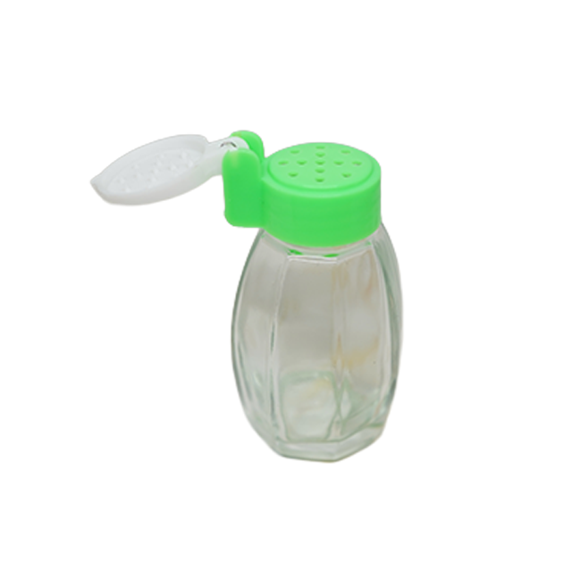 SALERO DE VIDRIO RED PEQ C/T COLOR MACHUCA