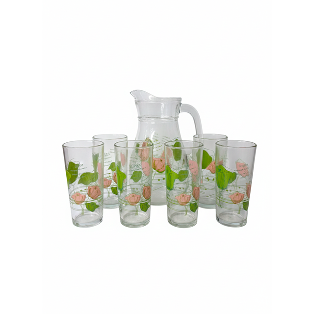 SET PICHEL C/VASO 7 PZ DECO CAJ XOWEICUP YZH+65135 GB21211