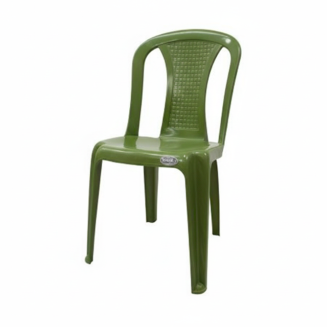 SILLA PLAS NAPOLI S/BRAZO VD OLIVO/MUSGO MEGA