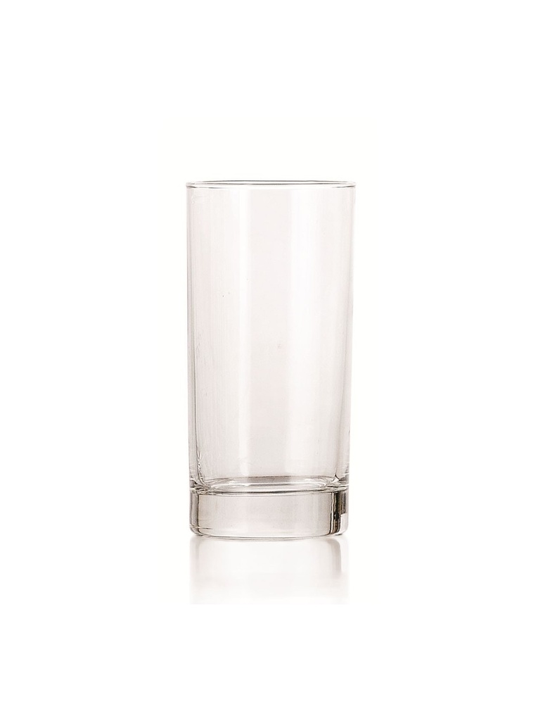 VASO VID 12.2 OZ HB LISO CRISA 6625L