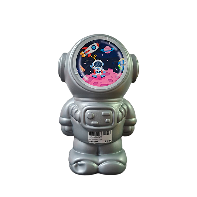 ALCANCIA PLAS ASTRONAUTA 8.5" CARA RED ALCAPLAST