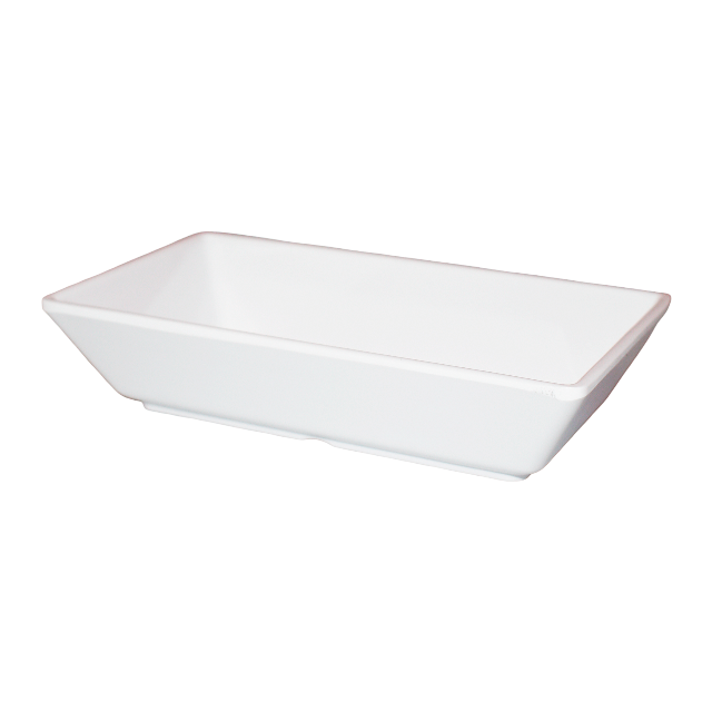 BANDEJA MELA RECT 6.5X3.5" CONI BL MORENA 76403