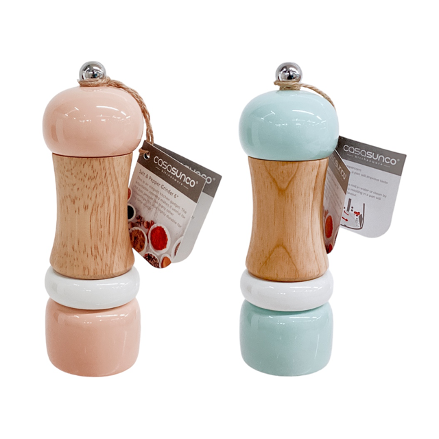 MOLINO P/PIMIENTA ACER/MAD 16.3X5.5 CM LISO BISTRO MAYS 723-38986