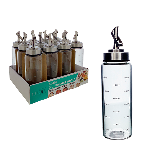 ACEITERO/VINAGRERO VID/MET 300 ML TRANS/PLAT LIFE ART MAYS 750-01987
