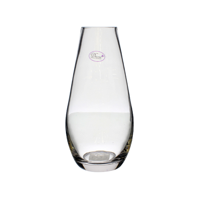 FLORERO VID 25 CM LISO TRANS DECORE MAYS 714-04370