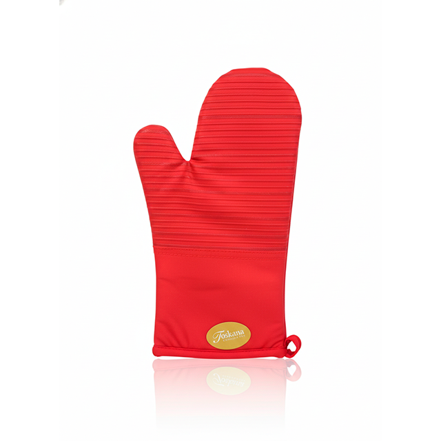 GUANTE TELA/SIL P/COCINA 7X13" RAYAS RJ TOSKANA 768-03462