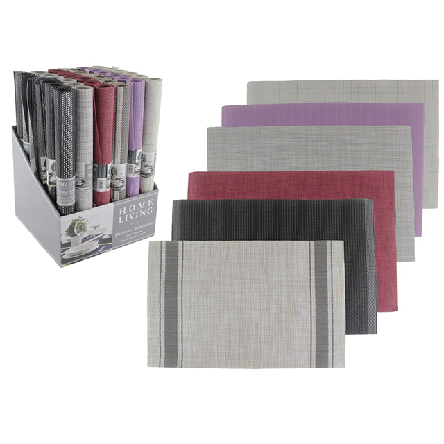 INDIVIDUAL VINIL 30X45CM LISO MULTICOL HOME LIVING MAYS 731-1419076