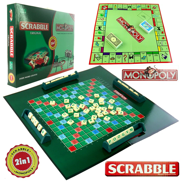 MONOPOLY 2 EN 1 CAJ QDM-05-168