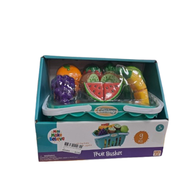 CESTA C/FRUTAS PARTIDAS 9 PZ CAJ 45268/164129