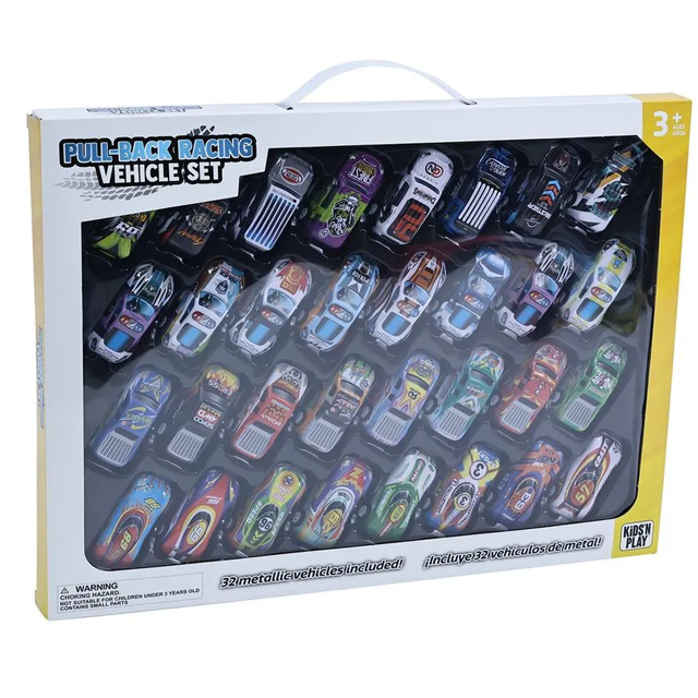 SET 32 CARROS CARRERA METAL DIS SURT CAJ 45308/281423