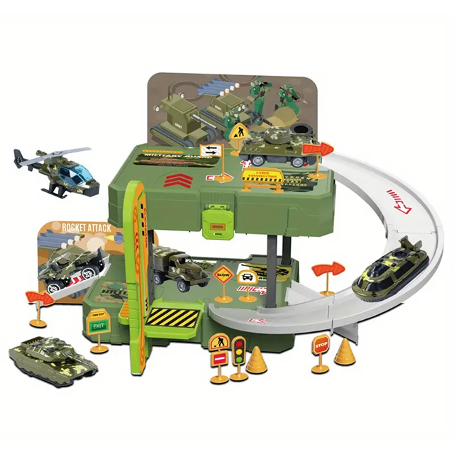 PISTA MALETA MILITAR PLAS ARMABLE C/CARRO MET CASAMAS 1309/6633