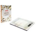 BASCULA/PESA DIGITAL P/ALIMENTOS 20X15 CM VID ULTIMATE MAYS 739-06200