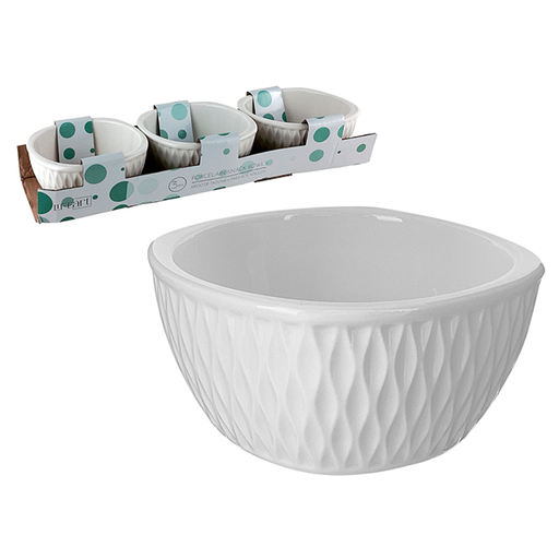 [15012536] ENSALADERA 3PZAS 150ML PORCE LIFE ART 705-05742