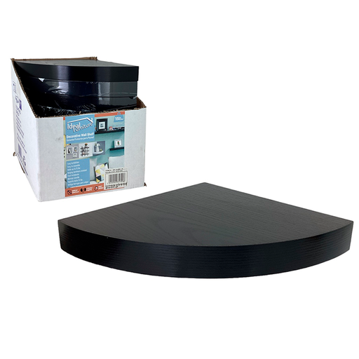 [15012520] ESTANTE PVC D/ESQUINA P/PARED 25X25X3.8CM 856-DR148961N