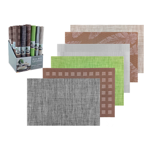 [15012550] INDIVIDUAL POLIESTER/PVC 30X45 CM HOME LIVING MAYS 731-1423268