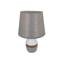 LAMPARA MESA CERA/TELA 31.5 CM DECORE MAYS 604-01363A