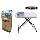 MESA PLEGABLE 26"X25.9"X17.9" HDPE/ACERO LIFETIME 852-8354