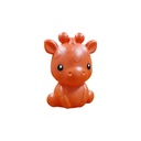 ALCANCIA PLAS JIRAFA SENTADA 20X12 CM APROX PLASTIKITO SP252