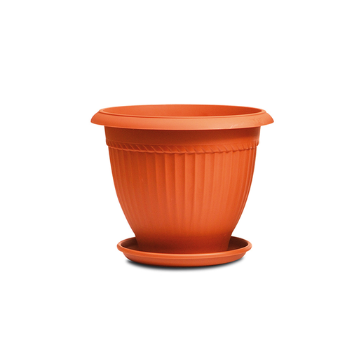 [15012846] MACETA PLAS PALMETO #01 C/BASE REYPLAST MCX023000